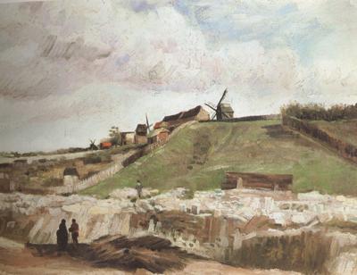 Vincent Van Gogh Montmartre:Quarry,the Mills (nn04) oil painting picture